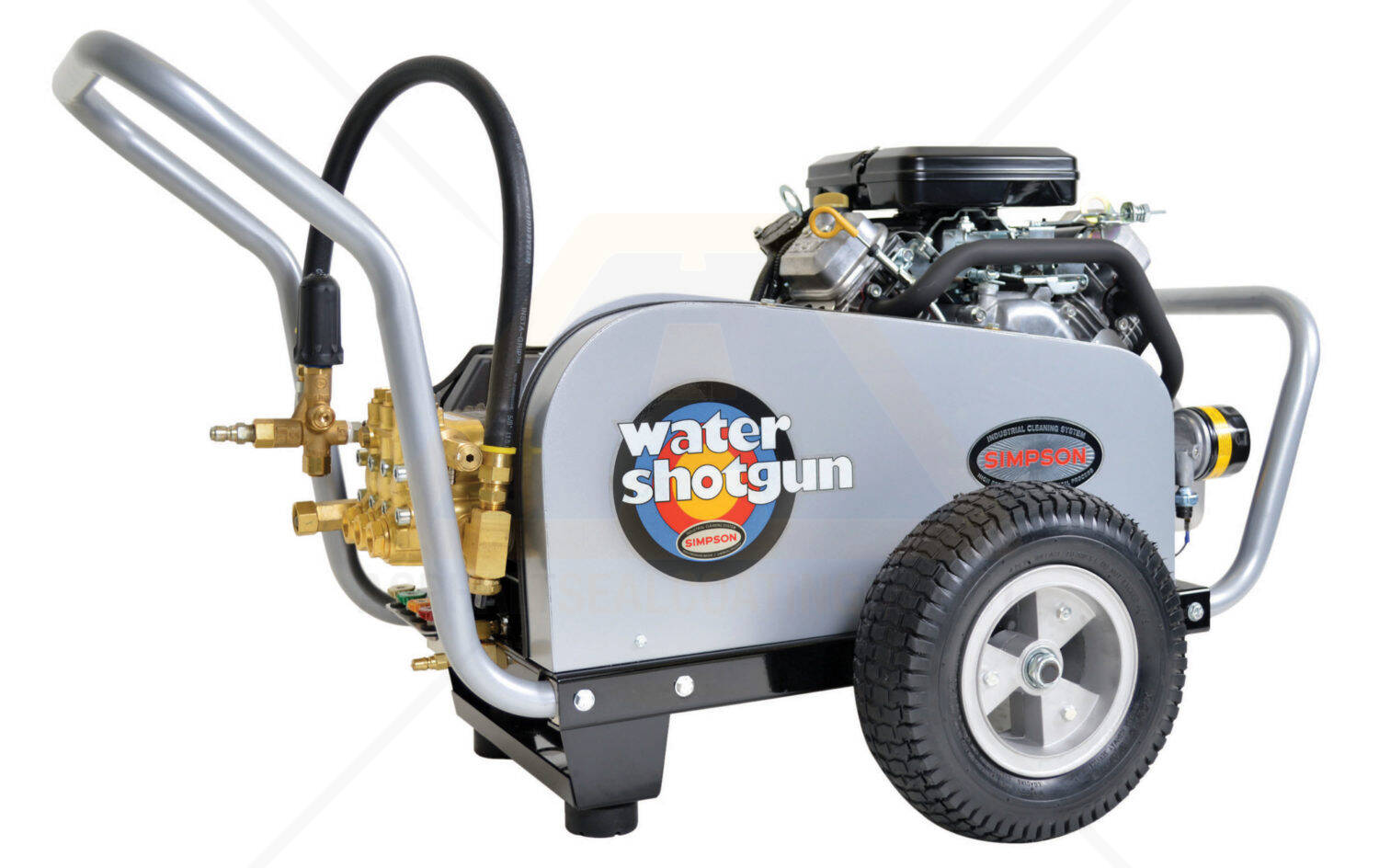 Water shotgun shop pressure washer