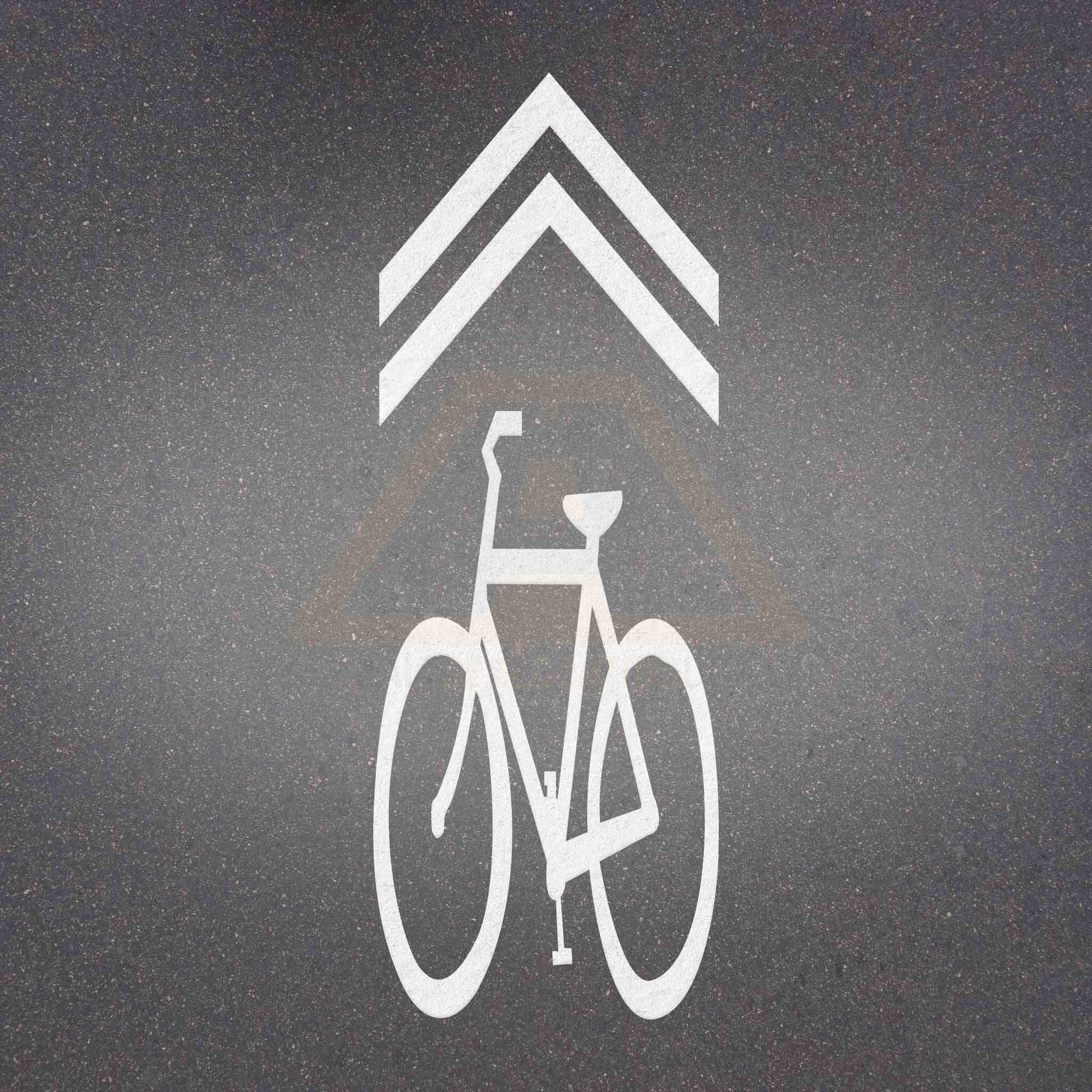 bike lane marking