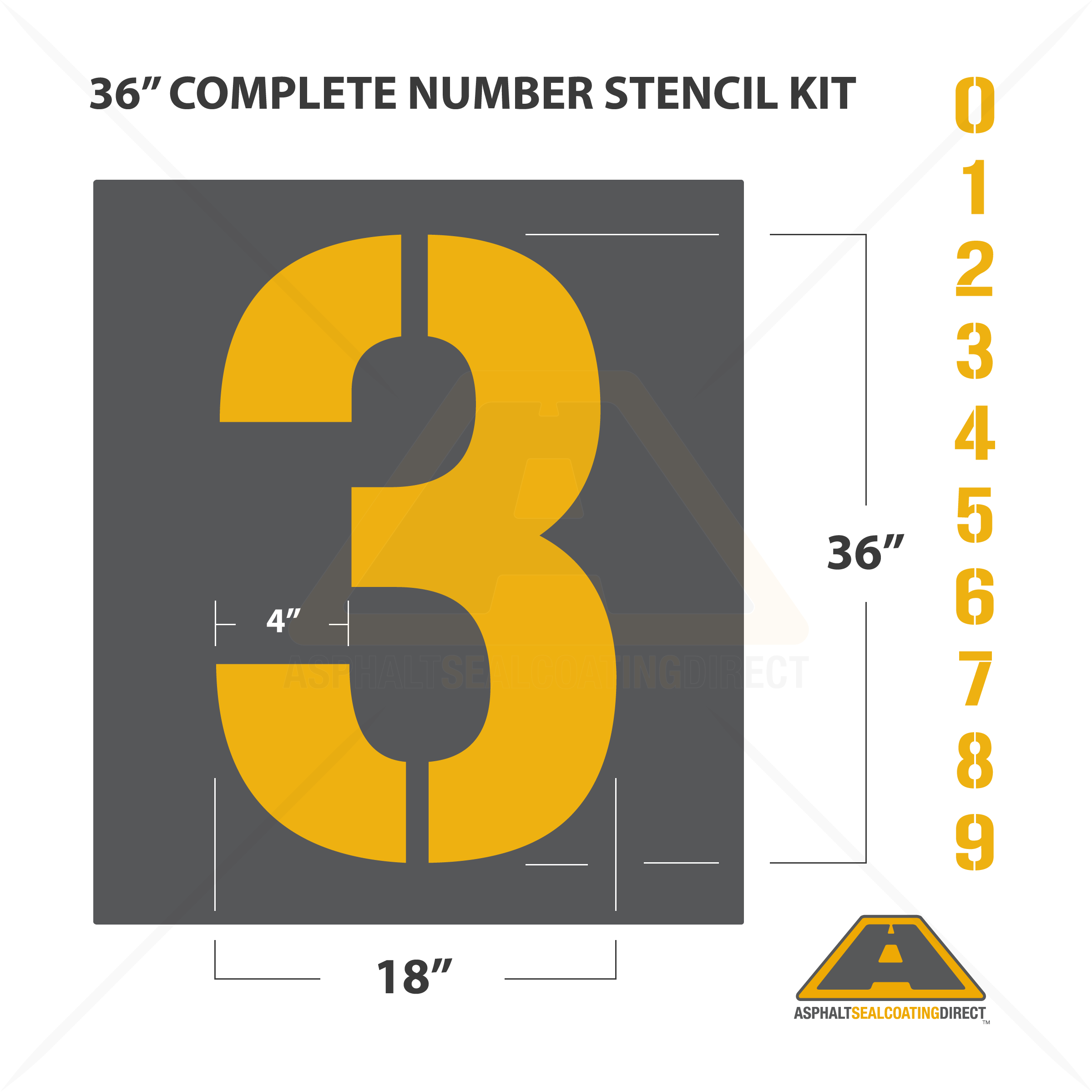 giant number stencils 4