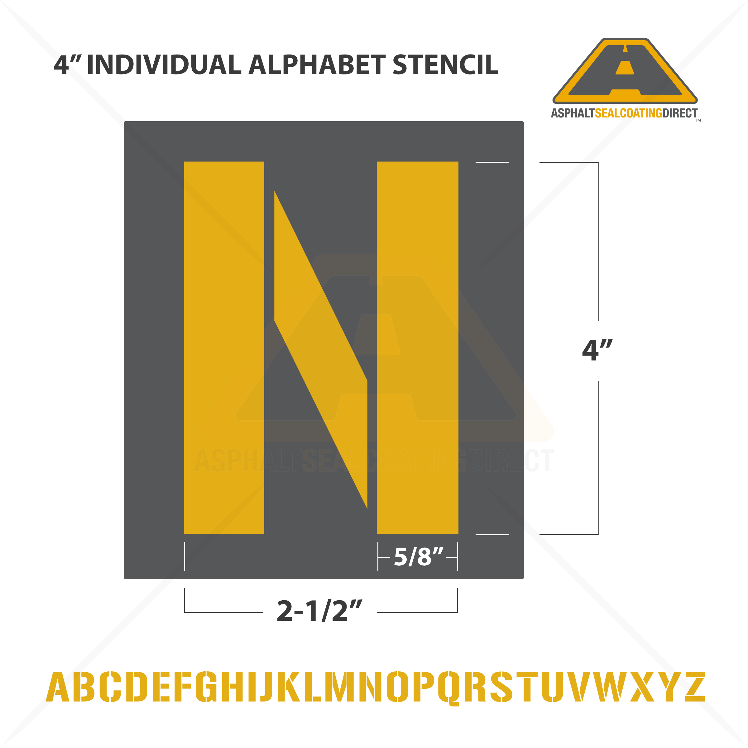 How to Choose Asphalt Letter Stencils